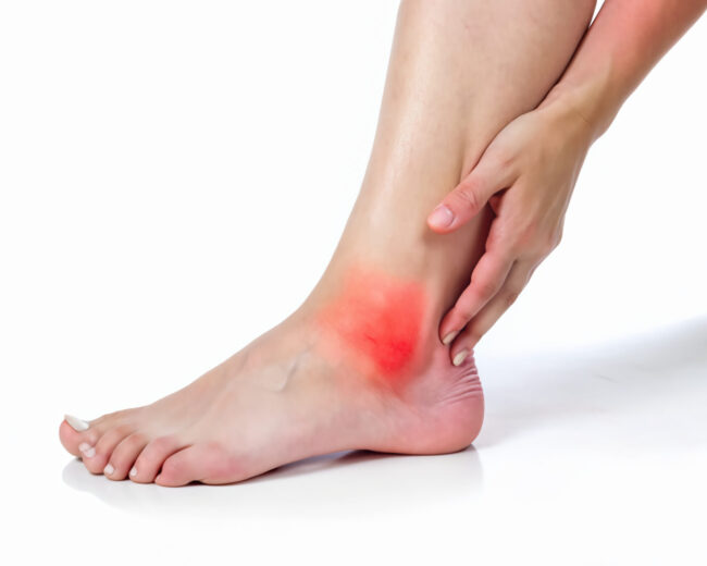 Pain in the ankle joint